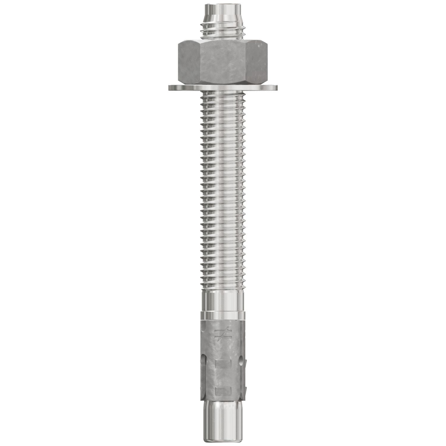 Simpson Strong-Tie STB2-62600S4F20 Strong-Bolt 2, 5/8-in. x 6-in. Type 304 Stainless-Steel Wedge Anchor, Fully Assembled, 20-Pack