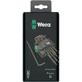 Wera 967/9 Torx 1 SB Torx L-Key Set, Blacklaser, 9-Pieces