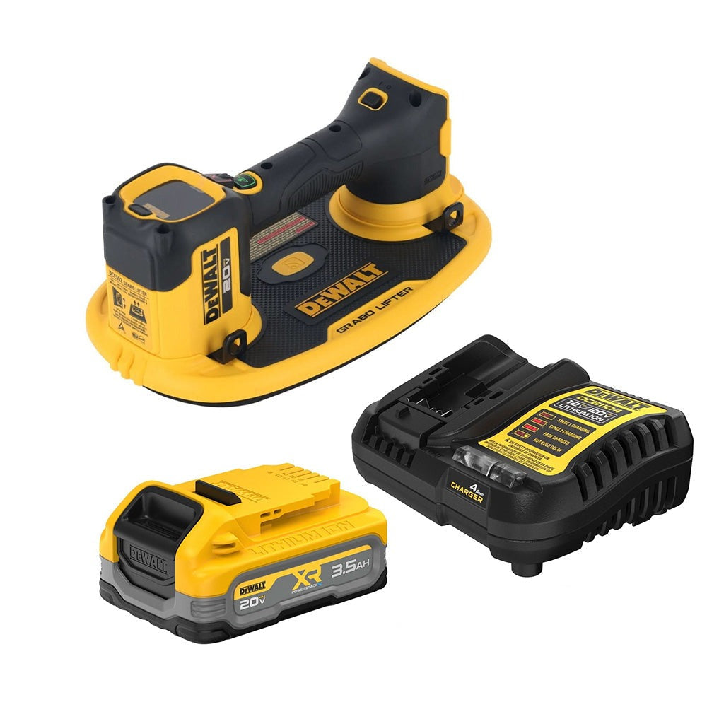 DeWalt DCE592B 20V MAX* GRABO Lifter with POWERSTACK 3.5Ah Starter Kit