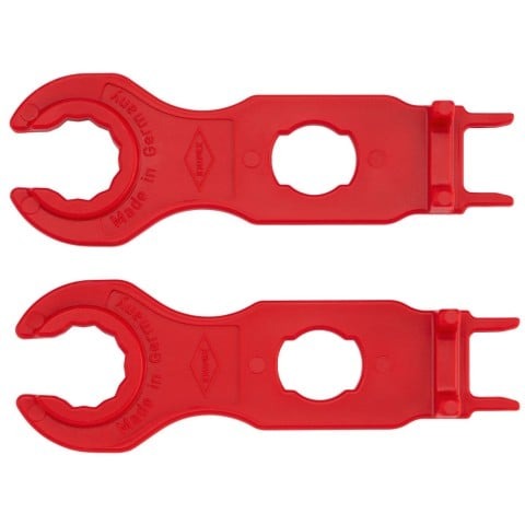 Knipex 2 Pc Assembly Tool Set for MC4 PV Connectors (97 49 66 2 SBA)