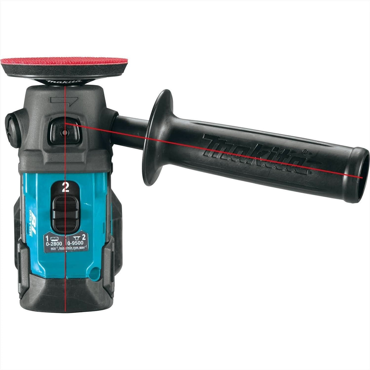 Makita VP01Z 12V max CXT Lithium"â€ ̃Ion Brushless 3" Polisher / 2" Sander, Tool Only