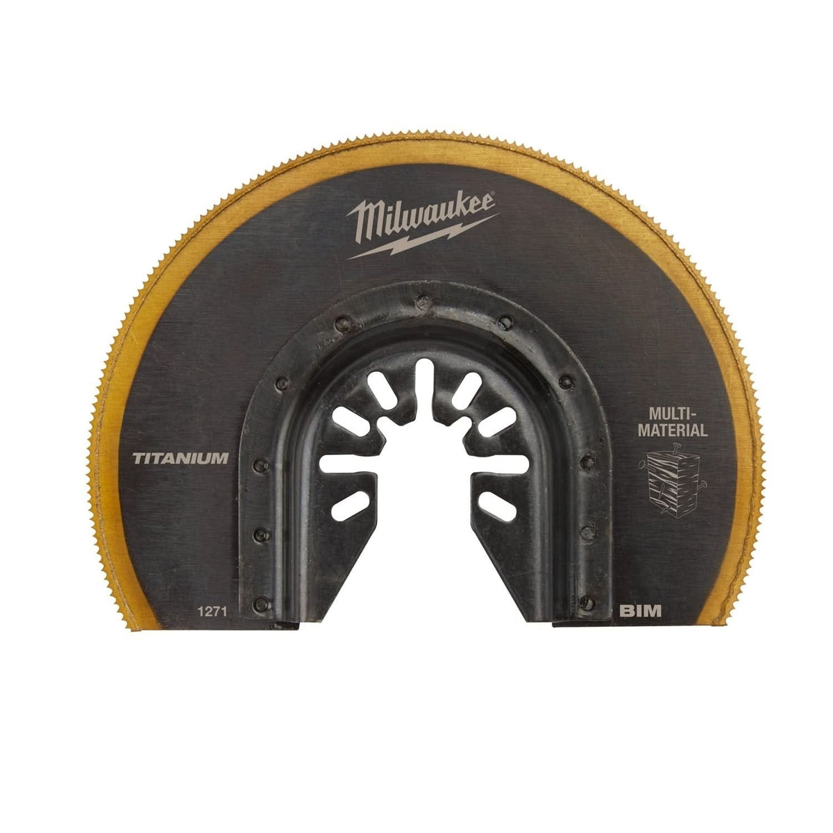 Milwaukee 49-25-1271 Open-Lok 3-1/2-Inch Titanium Enhanced Bi-Metal Segmented Blade, 1-Pack