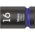 Wera 8790 C Impaktor Socket With 1/2-in. Drive, 16x38-mm.