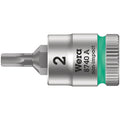 Wera 8740 A Zyklop Bit Socket, 1/4-in. Drive, 2x28-mm.