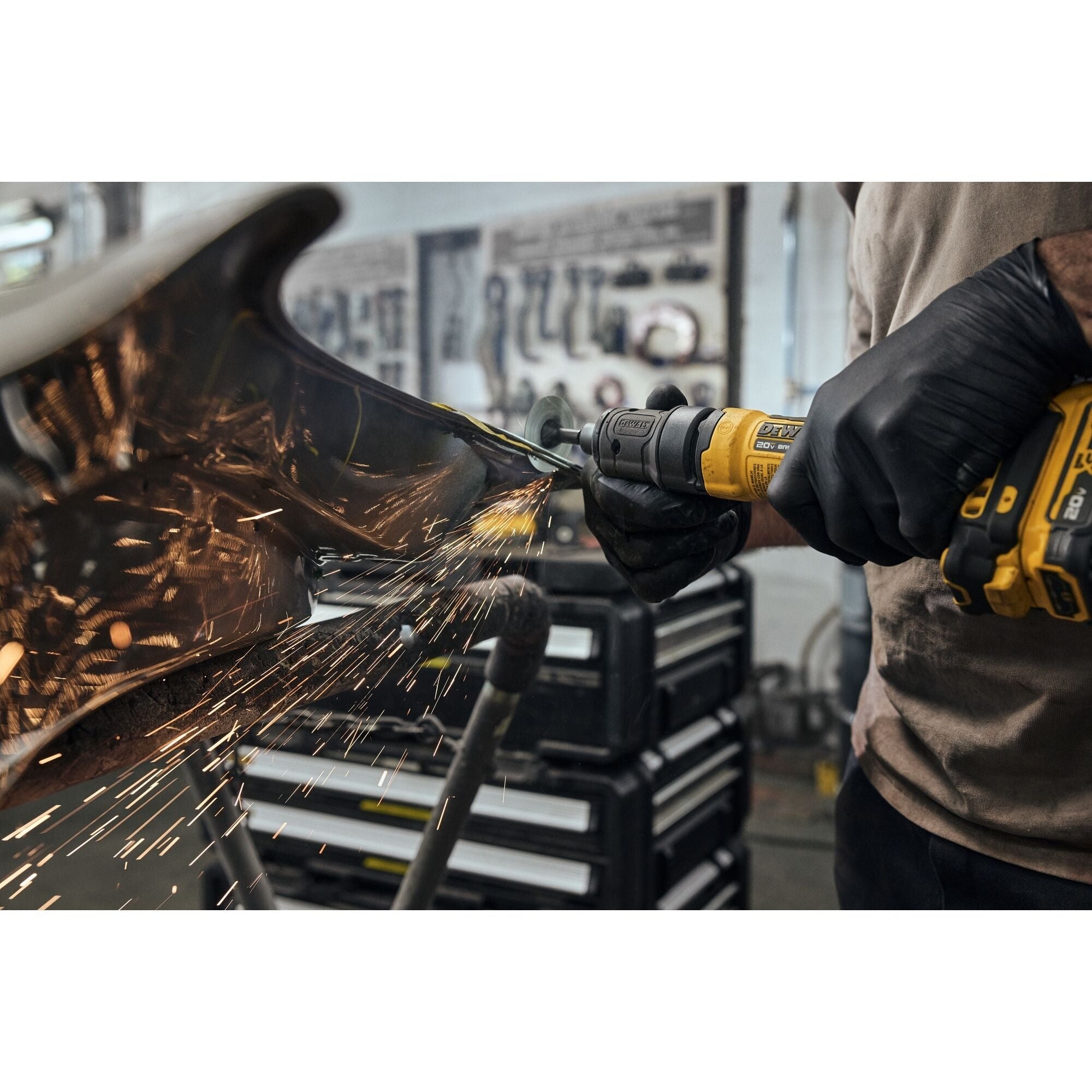 DeWALT DCG420GE1 20V MAX ATOMIC Die Grinder Oil-Resistant 1.7Ah XR POWERSTACK Kit