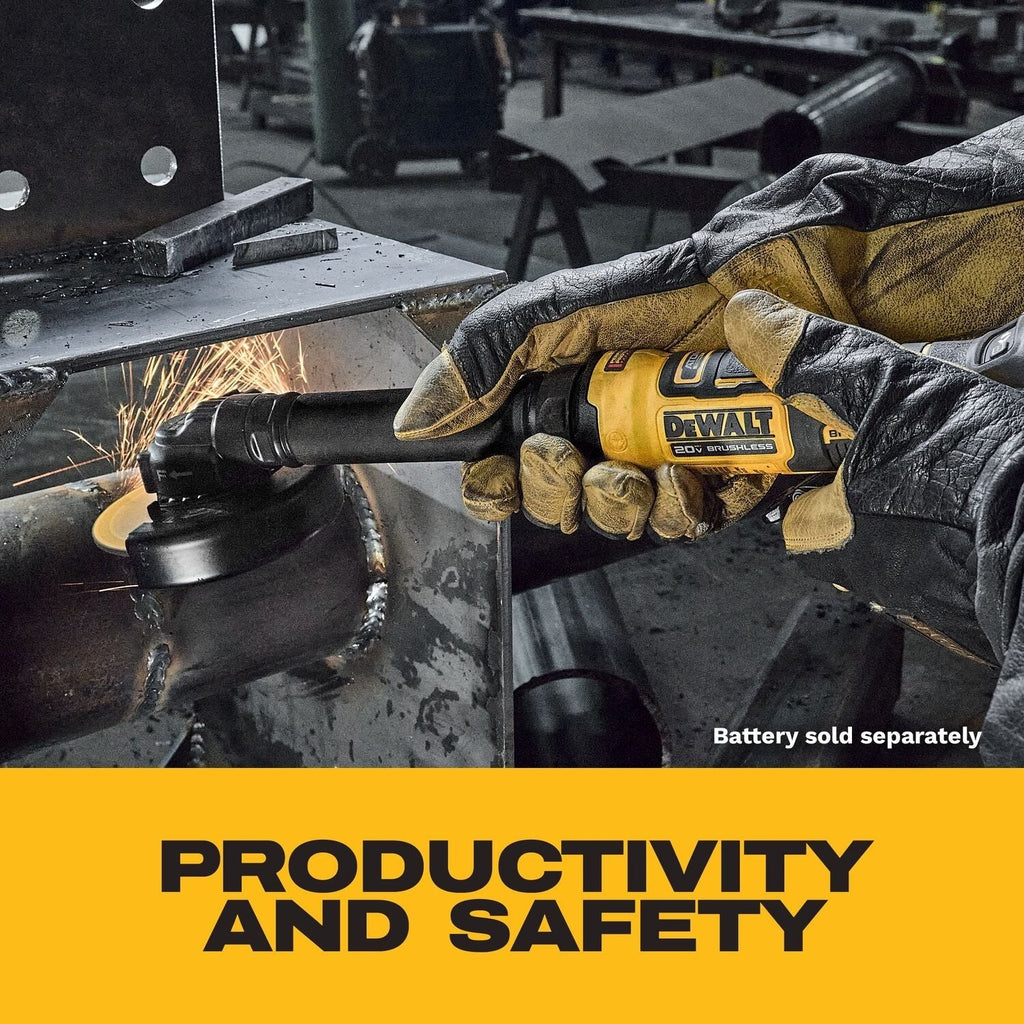 DeWALT DCG432XB ATOMIC 20V MAX 4 in. Extended Cut-Off Tool, Tool Only