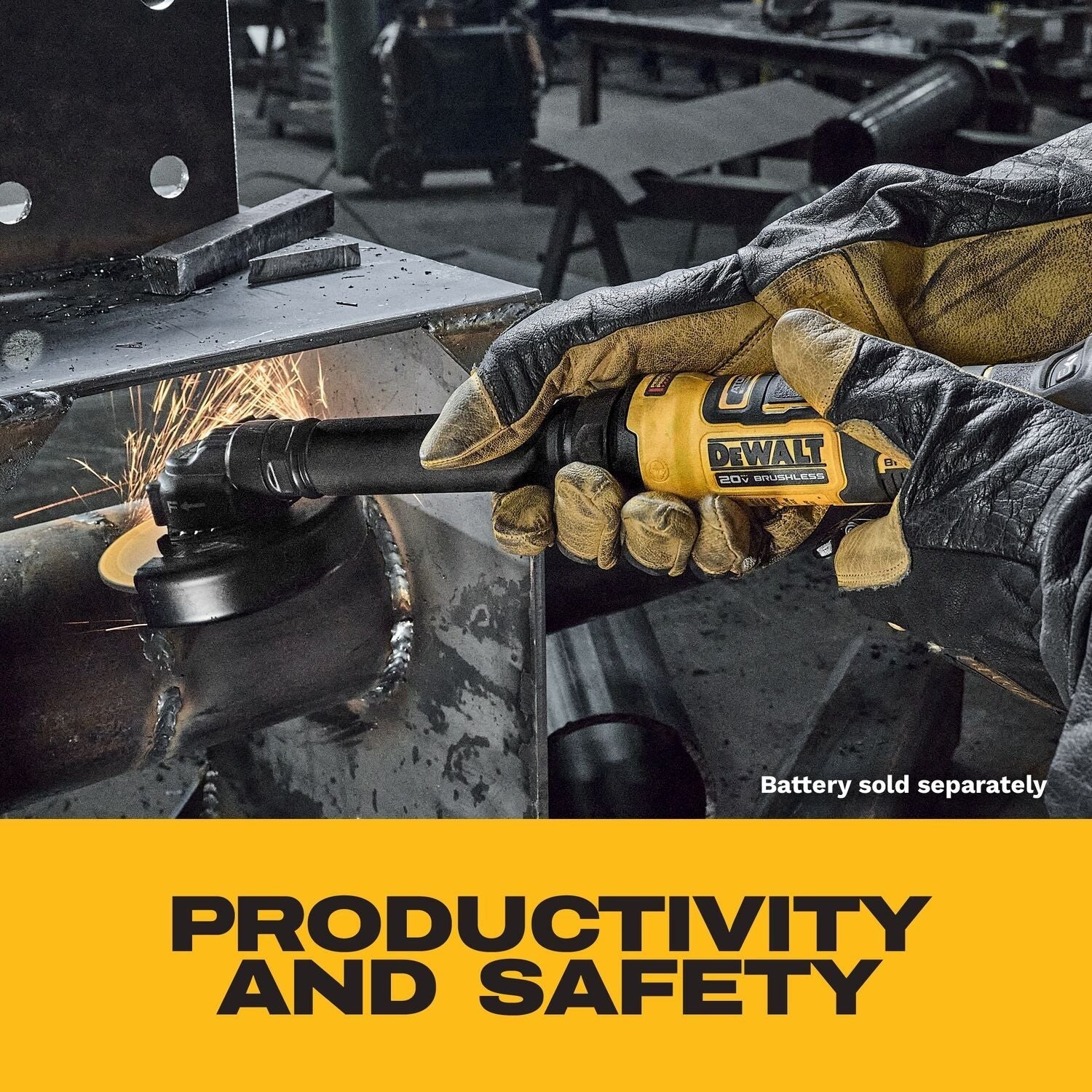 DeWALT DCG432XB ATOMIC 20V MAX 4 in. Extended Cut-Off Tool, Tool Only