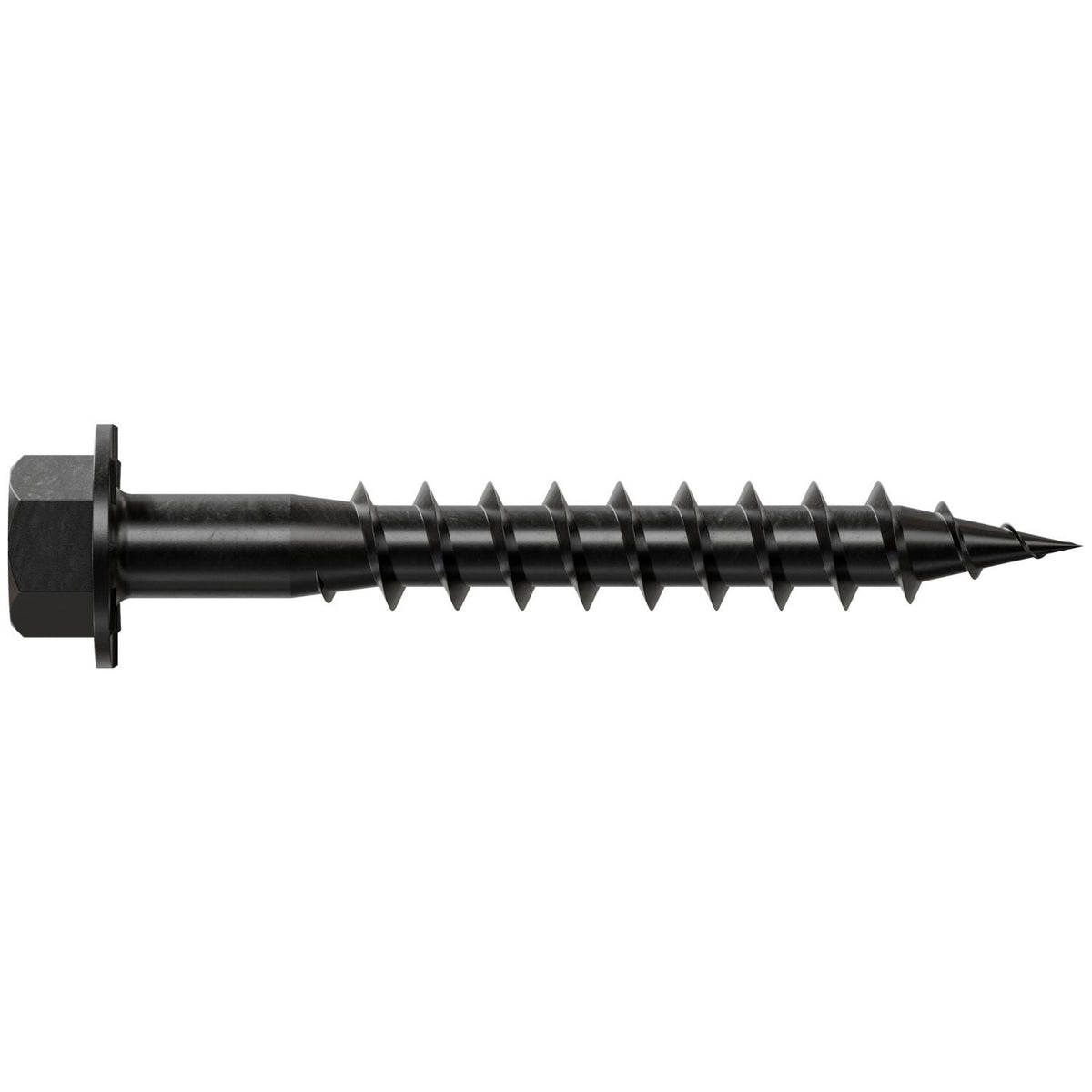 Simpson Strong-Tie SD10112DBBR50 Outdoor Accents Connector Screw, #10 x 1-1/2-in. Double-Barrier Coating, Black, 50-Pack