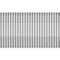 Bosch HCFC2051B25 25-Piece 5/16 In. x 4 In. x 6 In. SDS-plus Bulldog Xtreme Carbide Rotary Hammer Drill Bits