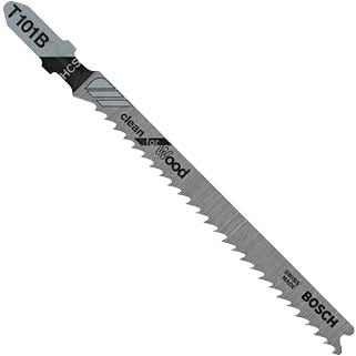 Bosch T101B100 100-Piece 4 In. 10V TPI Clean Wood Cutting T-Shank Jig Saw Blades