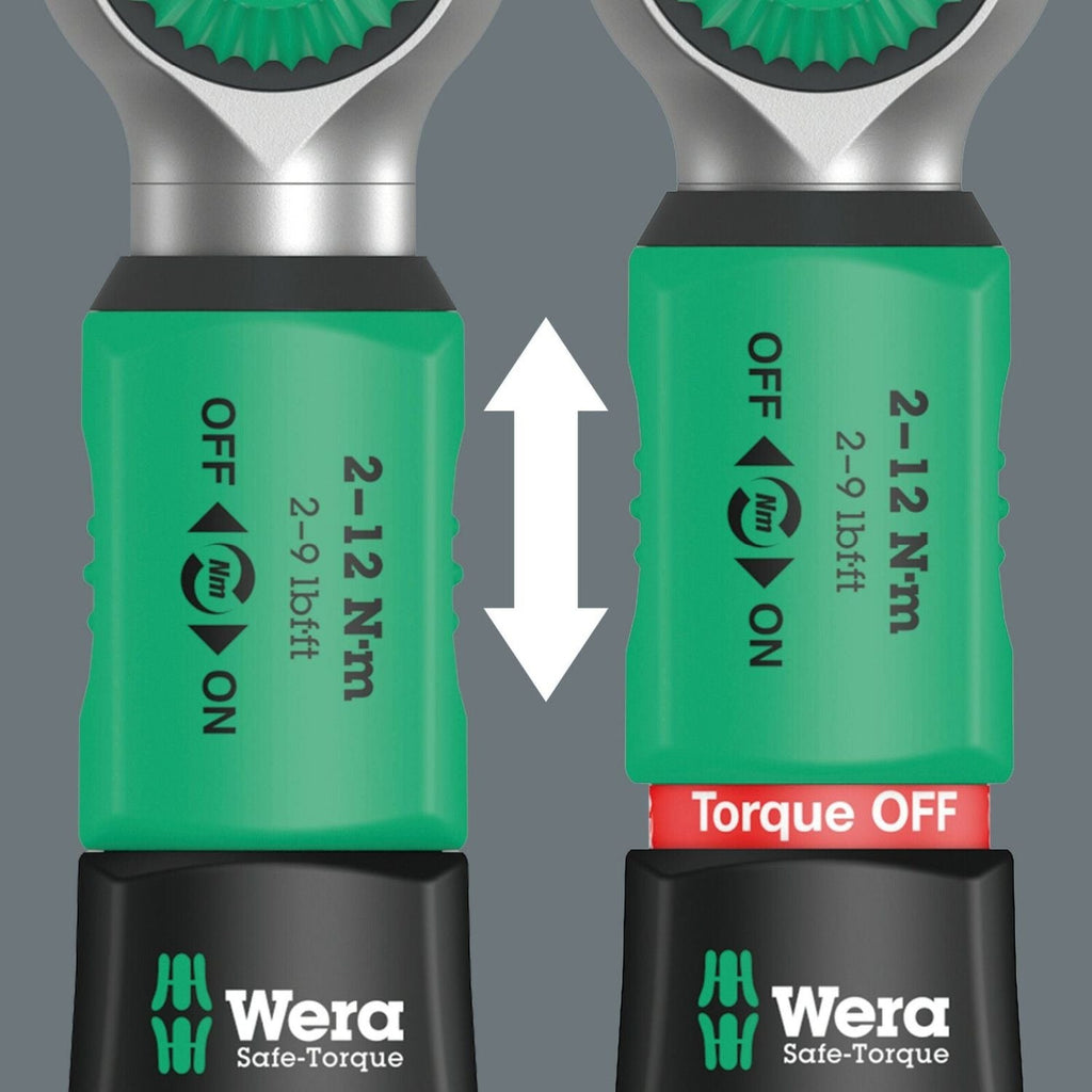 Wera Safe-Torque A 2 Set 1, 1/4-in. Hexagonal, 2-12 Nm, 23-Pieces