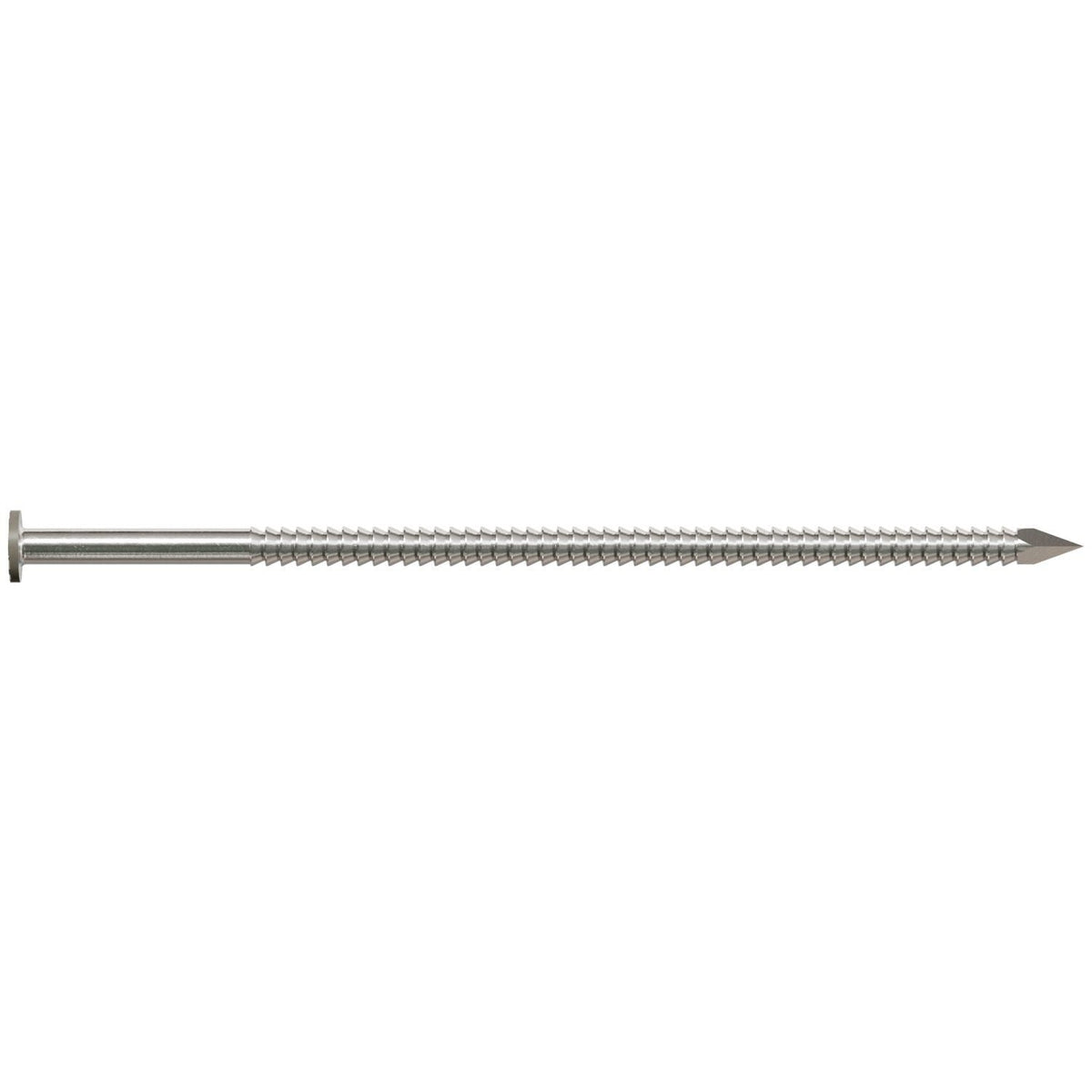 Simpson Strong-Tie S16SNDG1 Painted Siding Nail, 3-1/2-in. x .120-in. Type 304 Stainless Steel, Gray, 1-lb.