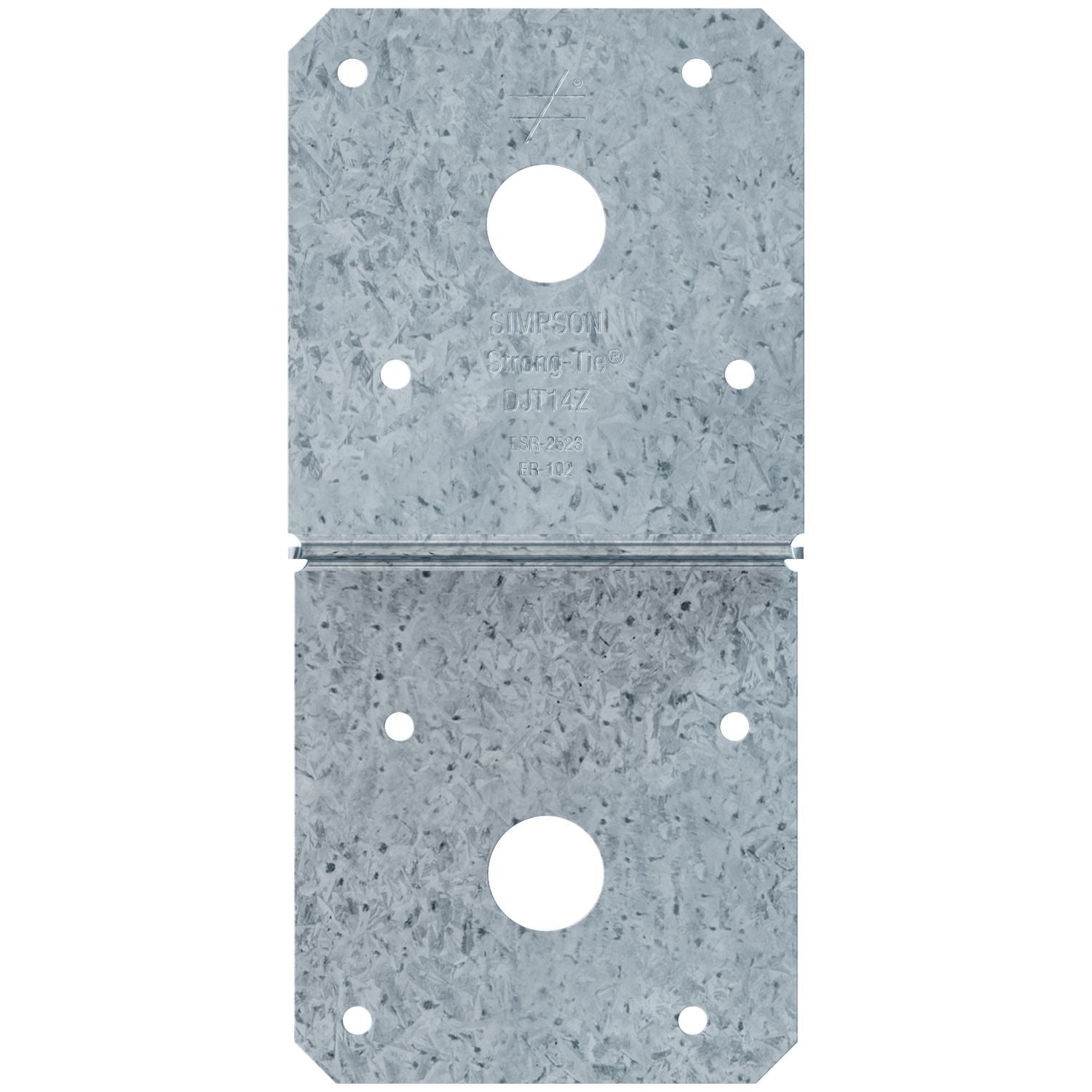 Simpson Strong-Tie 14-Gauge ZMAX Galvanized Deck Joist Tie for 2x (DJT14Z)