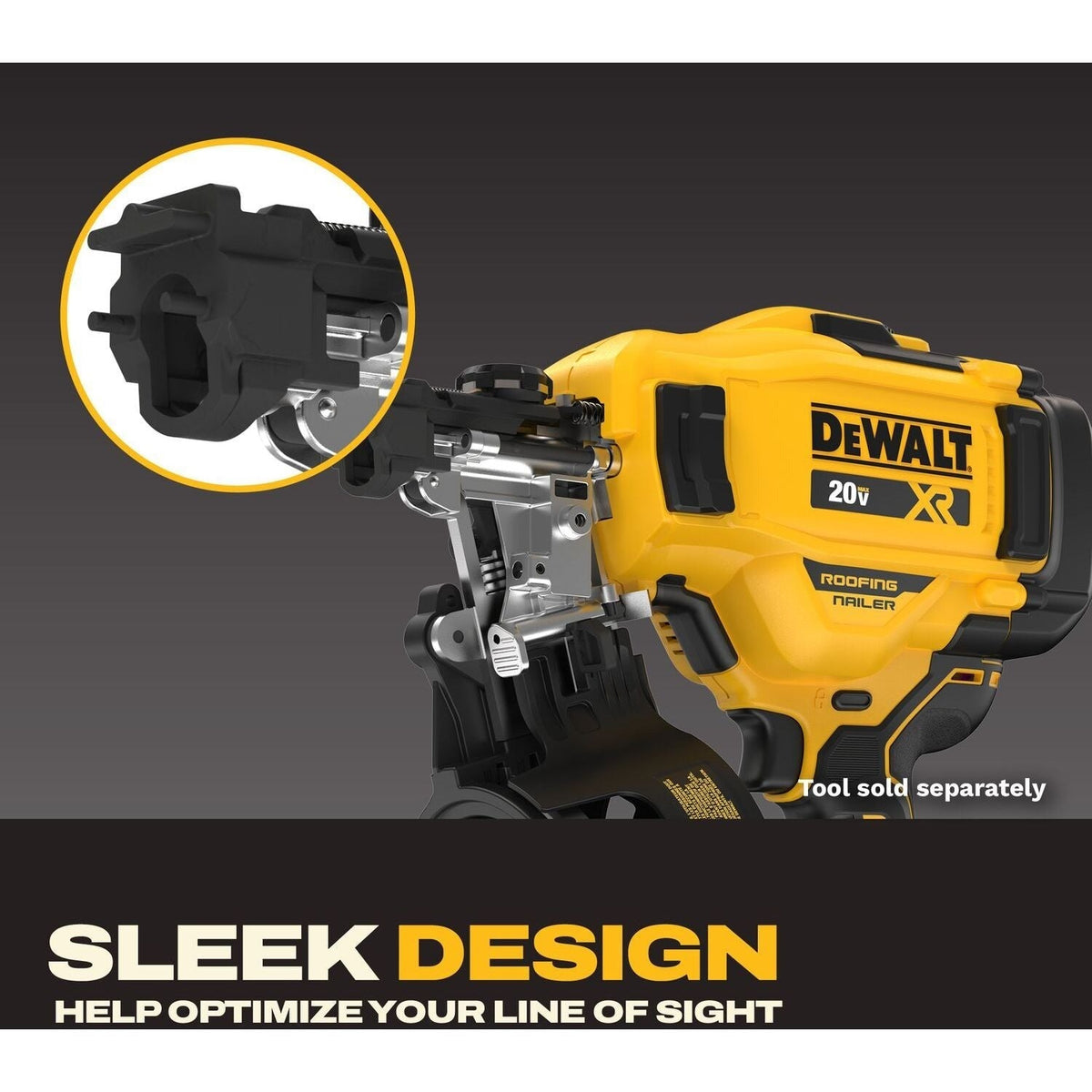 DeWALT DZNRNVSA Vinyl Siding Adapter for DCN210 Brad Nailer