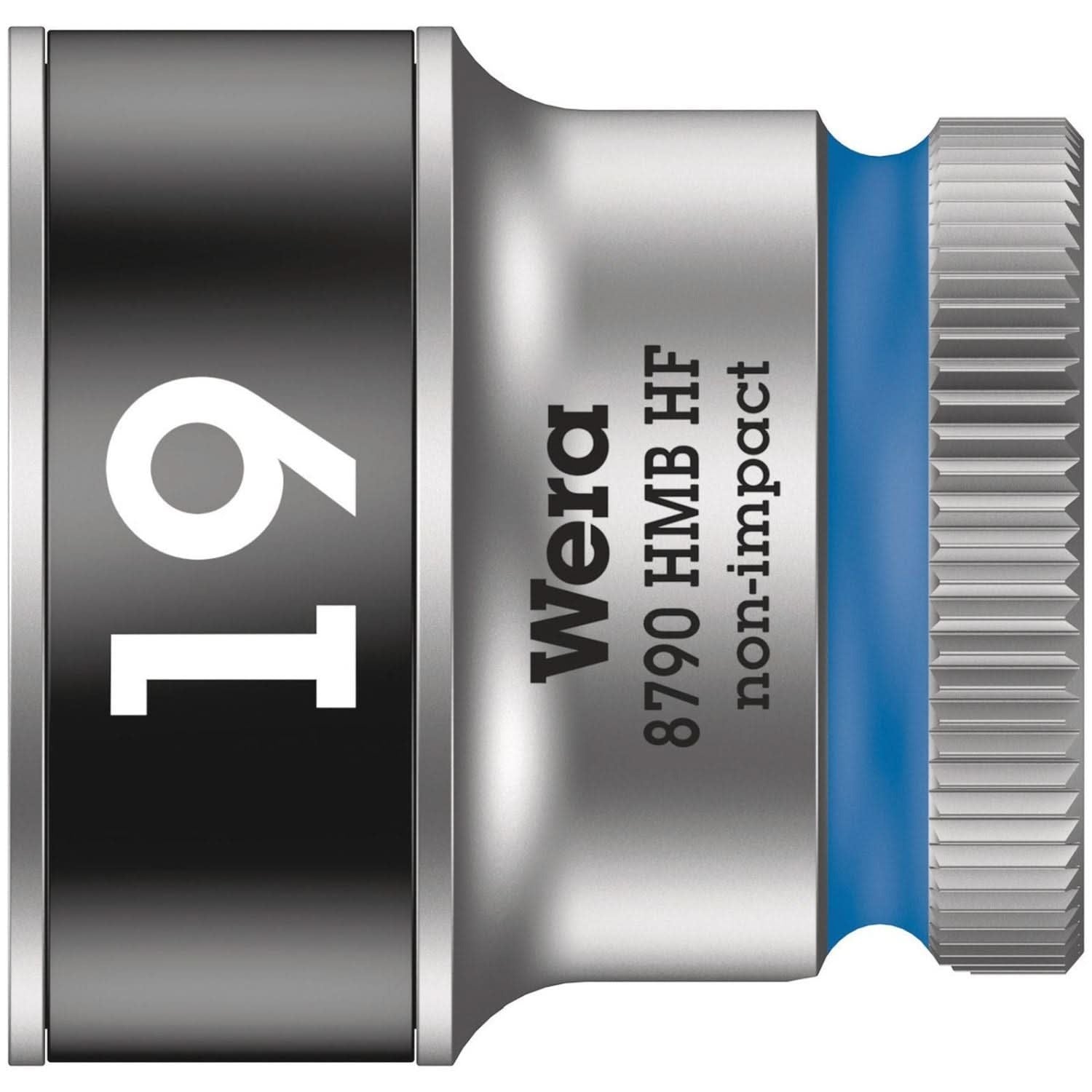 Wera 8790 Hmb Hf Zyklop Socket With 3/8-in. Drive With Holding Function, 19x29-mm.