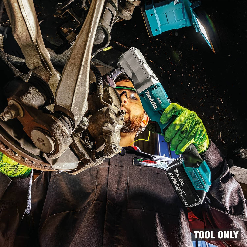 Makita XLT03Z 18V LXT Brushless High Torque 3/8-in. Angle Impact Wrench w/ Friction Ring, Tool Only