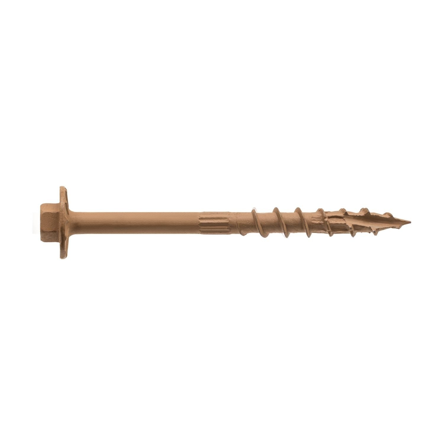 Simpson Strong-Tie SDWH19300DBMB Strong-Drive SDWH TIMBER-HEX Screw, 0.195-in. x 3-in. 5/16 Hex, DB Coating, 250-Pack