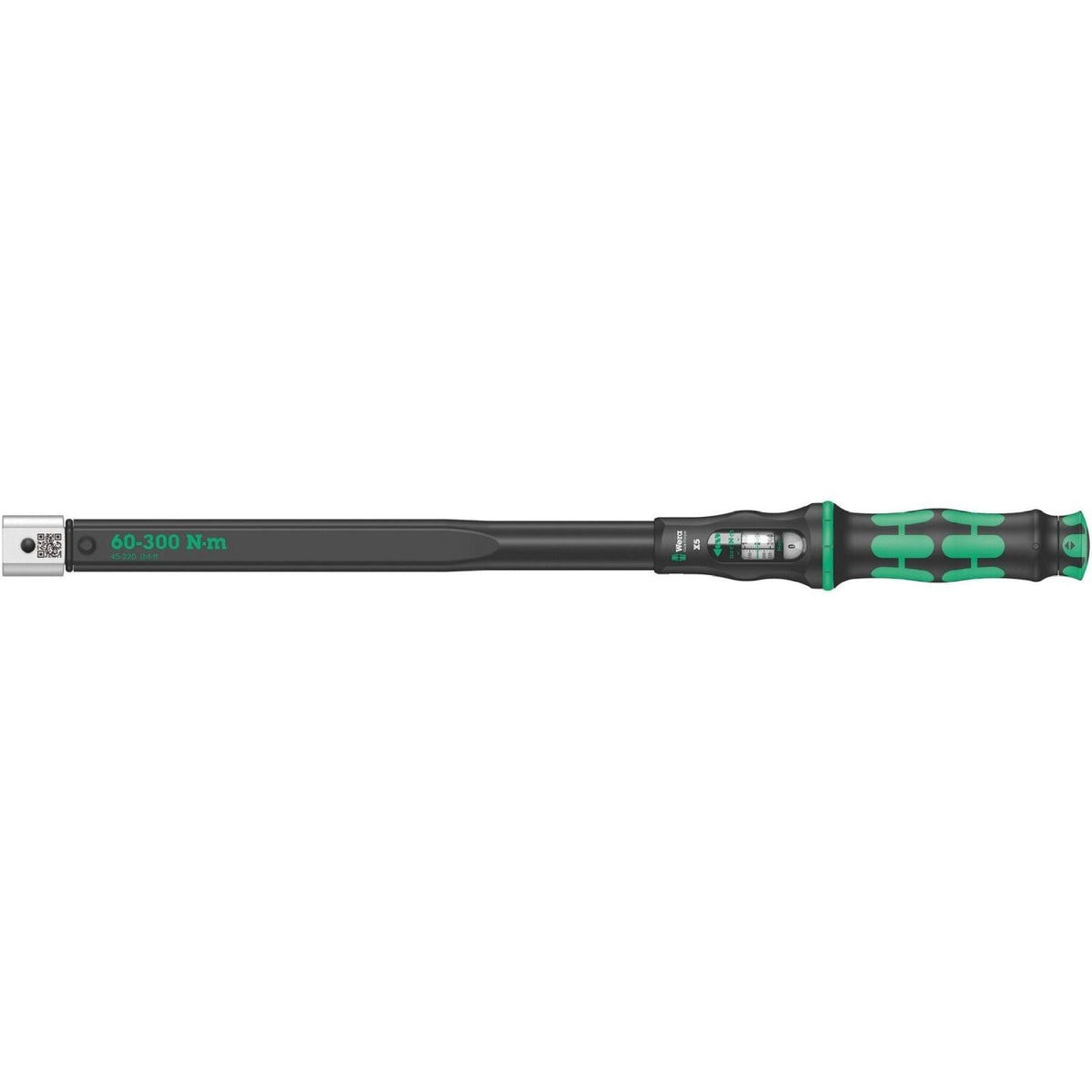 Wera Click-Torquex5 Torque Wrench For Insert Tools, 60-300 Nm, 14X18x60-300 Nm