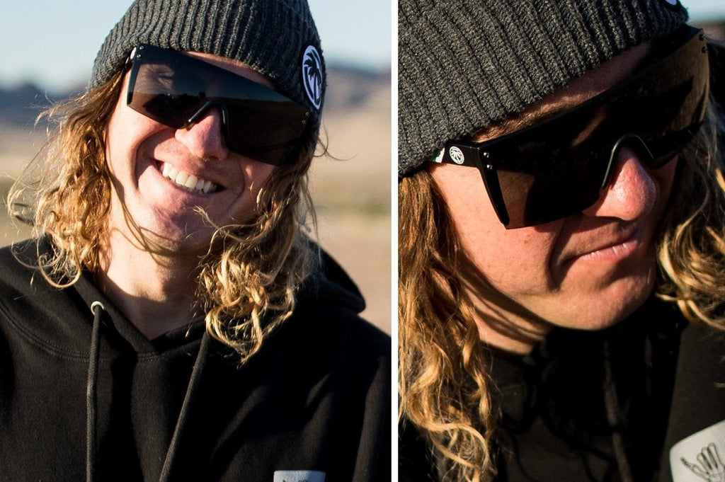 Heat Wave Lazer Face Black Z87 Sunglasses
