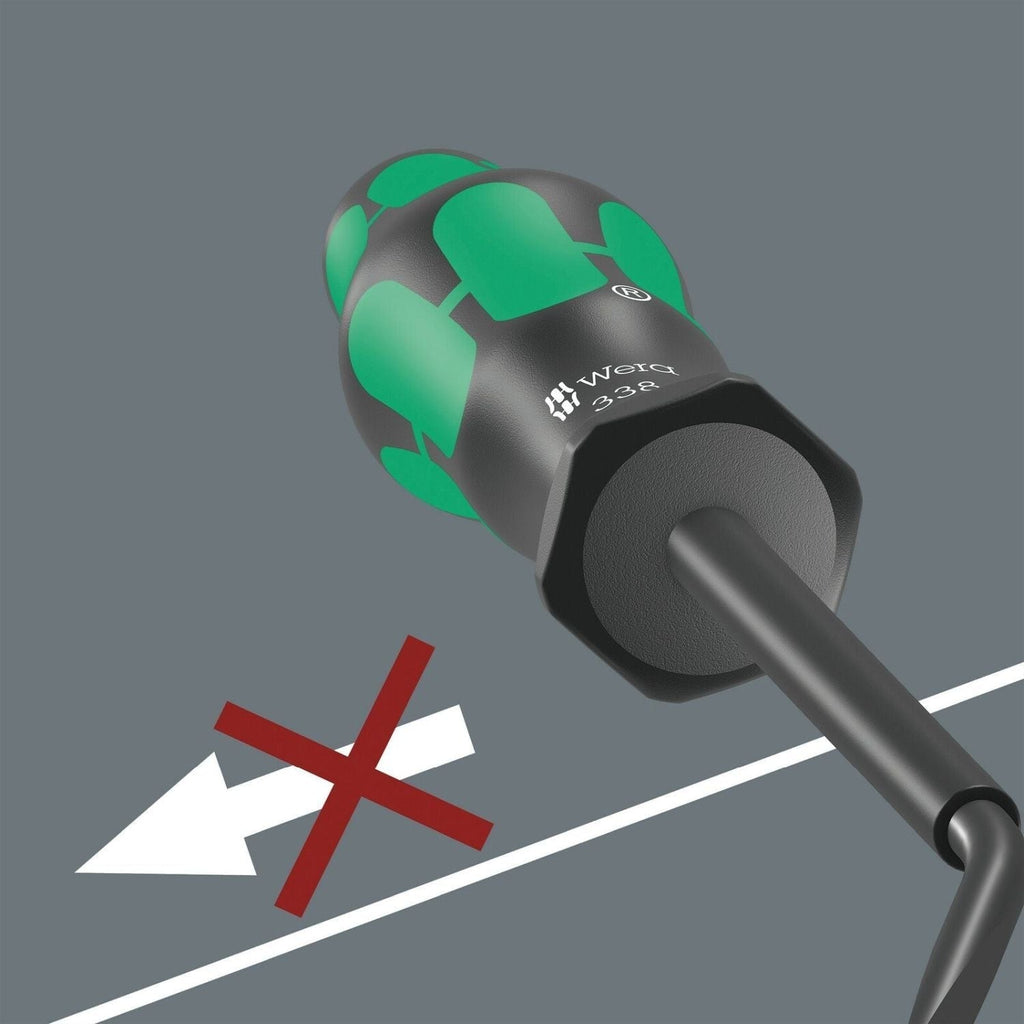 Wera 338 Actuation Tool For Terminal Blocks (Spring Cages), 0.4x2.5x81-mm.