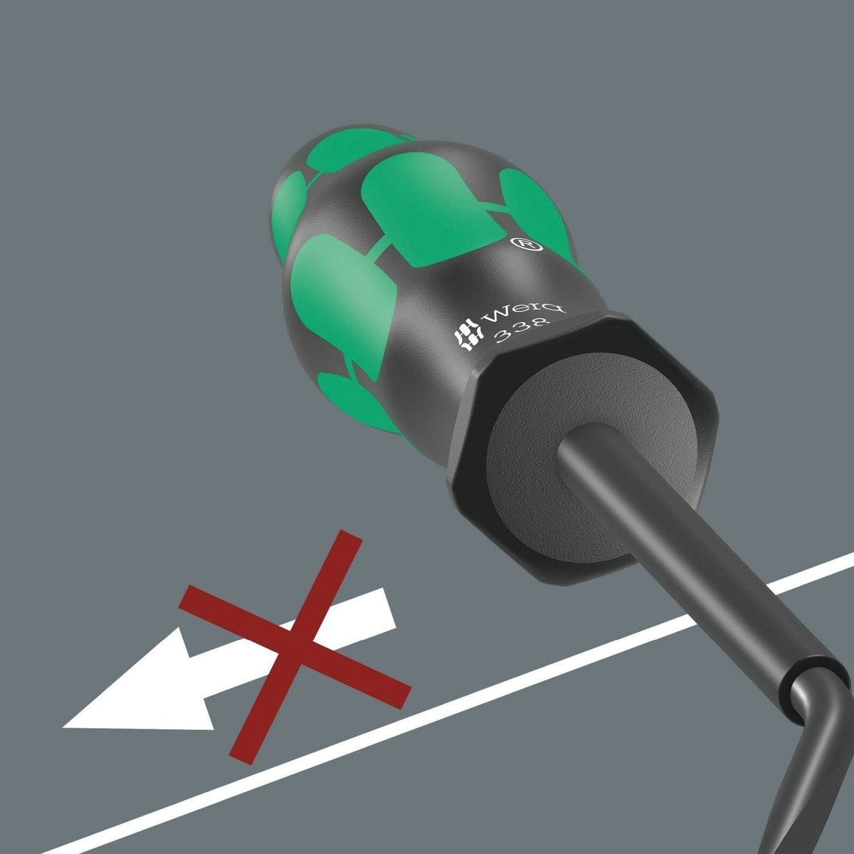 Wera 338 Actuation Tool For Terminal Blocks (Spring Cages), 0.4x2.5x81-mm.
