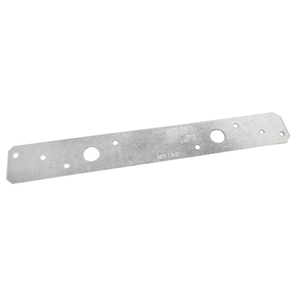 Simpson Strong-Tie MSTA9 MSTA 9-in. 18-Gauge Galvanized Medium Strap Tie