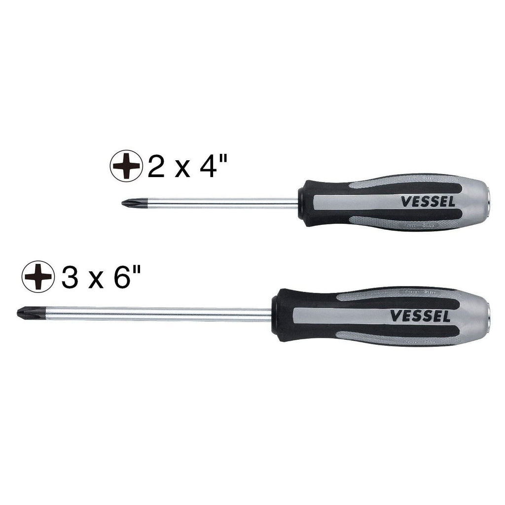 Vessel 9802SC MEGADORA IMPACTA Screwdriver 2-Piece Set (9802SC)