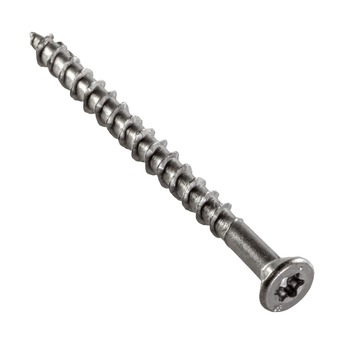 Simpson Strong-Tie T10250WP-RP50 Deck-Drive DWP WOOD SS Screw, #10 x 2-1/2-in. T25, Flat Head, Type 316, 50-Pack