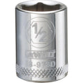 DEWALT 3/8 in. Drive 1/2 in. 6-Point SAE Socket, Standard/Impact (DWMT88978OSP)