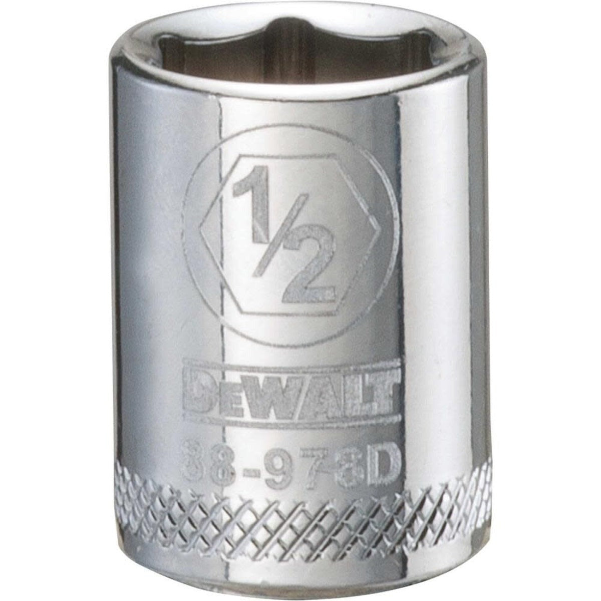 DEWALT 3/8 in. Drive 1/2 in. 6-Point SAE Socket, Standard/Impact (DWMT88978OSP)