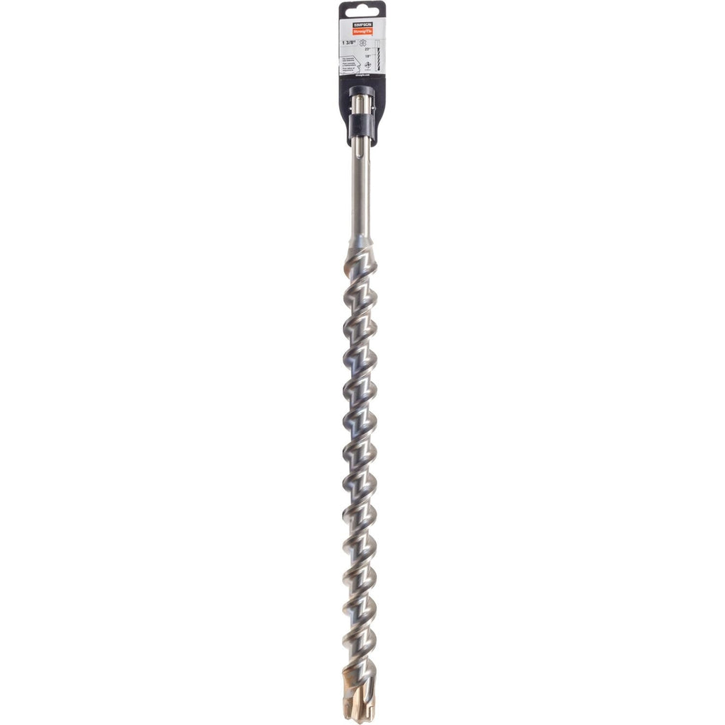 Simpson Strong-Tie MDMX13723Q 1-3/8-in. x 23-in. SDS-max Shank Quad-Head Drill Bit