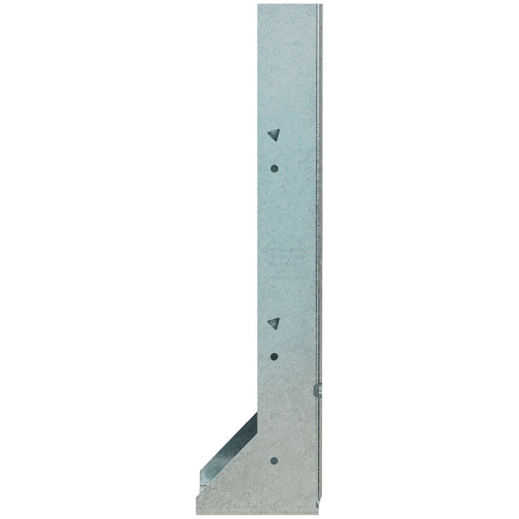 Simpson Strong-Tie HUC412Z HUC ZMAX Galvanized Face-Mount Concealed-Flange Joist Hanger for 4x12