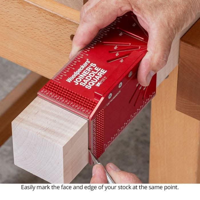 Woodpeckers JSS-M-2024 Joiner's Saddle Square w/ Rack-It, Metric