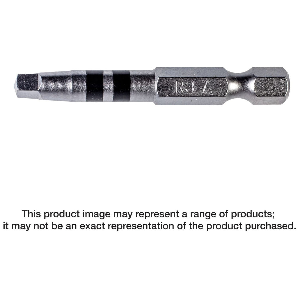 Simpson Strong-Tie BIT3S-2-R2 #3 Square-Drive 2-in. Power Bit, 2-Pack