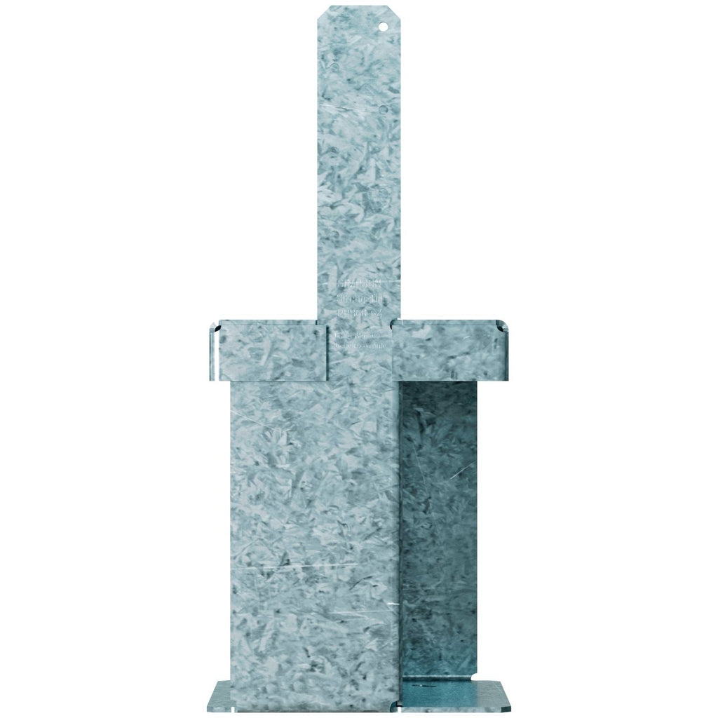 Simpson Strong-Tie PPB66-6Z PPBZ Porch Post Base for 6x6 Post and 6-in. Slab