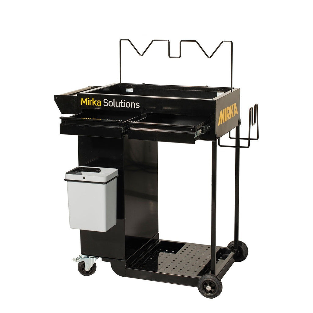 Mirka Smart Cart Solution Trolley Mobile Storage Cart for Dust Extractor, Tools and Abrasives (MAI-CART-912)