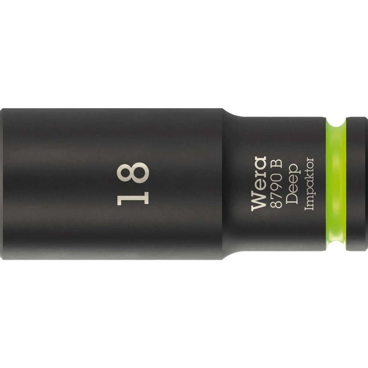 Wera 8790 B Impaktor Deep Socket With 3/8-in. Drive, 18x63-mm.