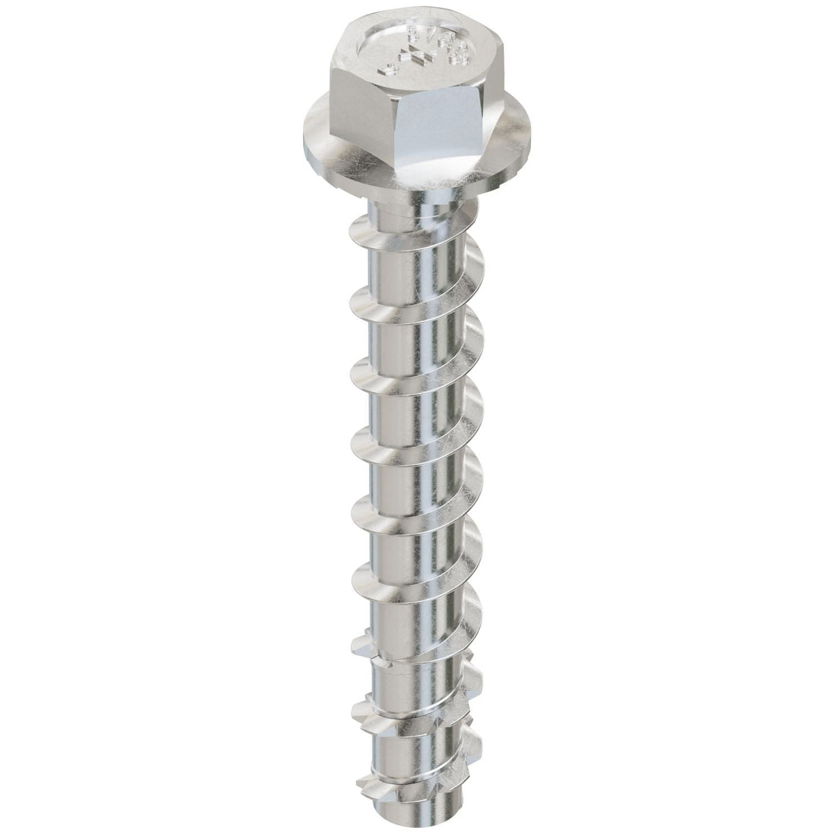 Simpson Strong-Tie Titen HD 1/4-in. x 2-in. Type 316 Stainless-Steel Heavy-Duty Screw Anchor, 50-Pack (THDC25200H6SS)