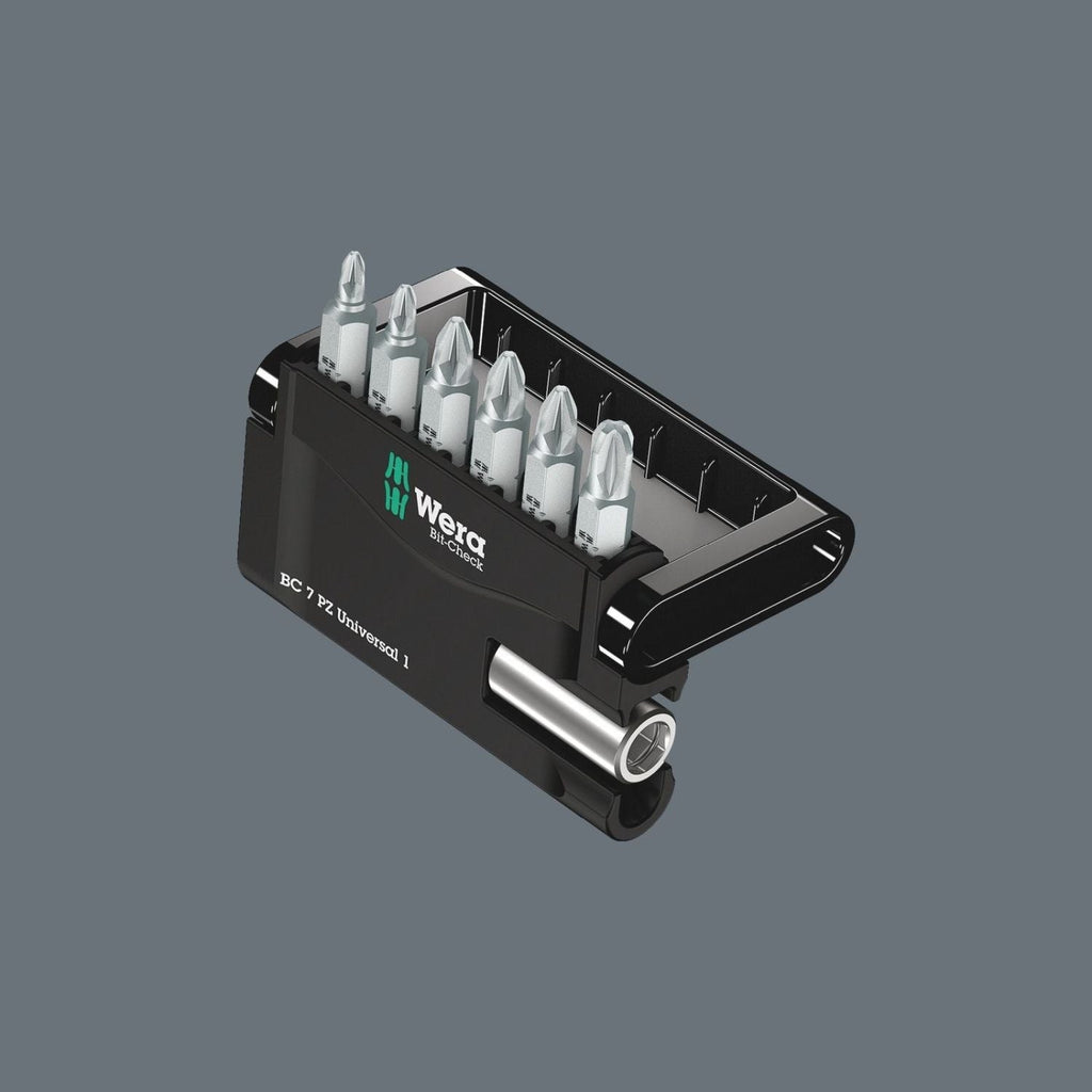 Wera Bit-Check 7 Pz Universal 1, 7-Pieces