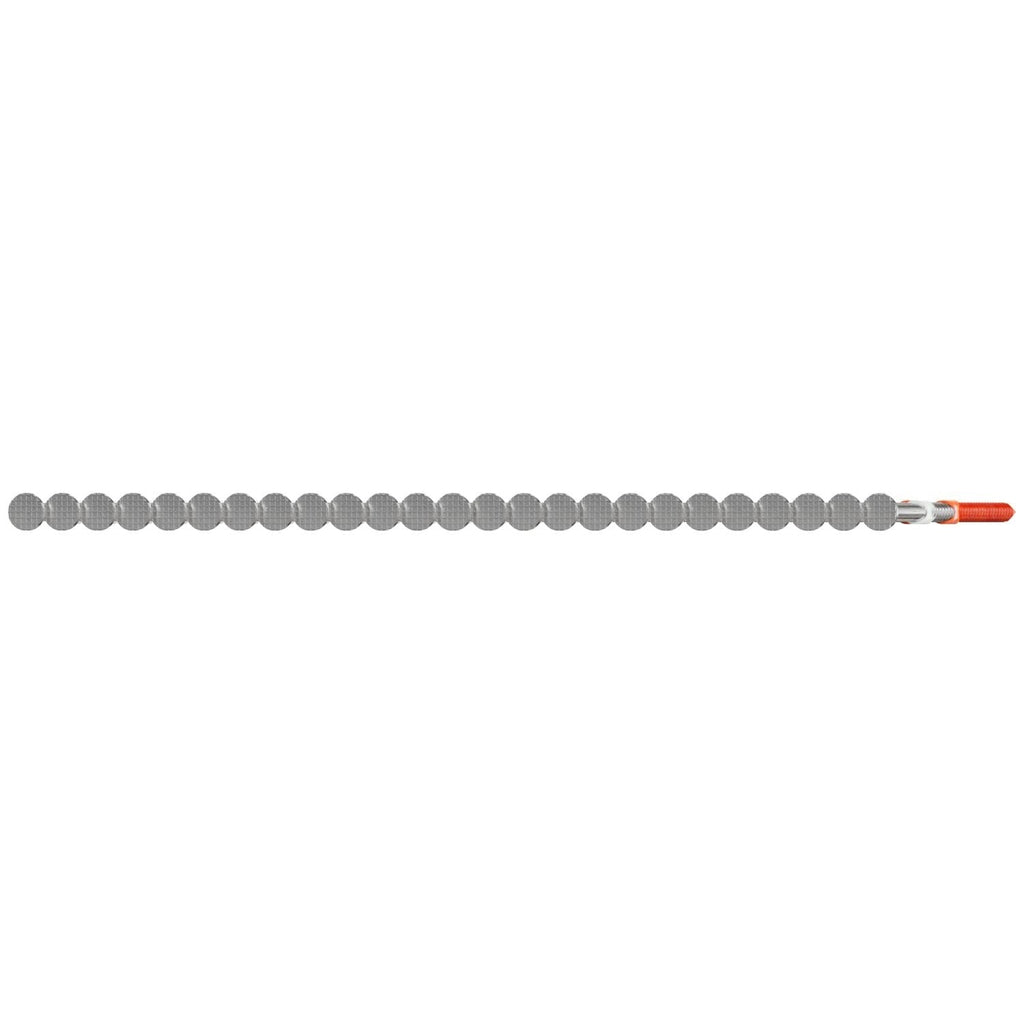 Simpson Strong-Tie T10A300CNJ 20°–22° Plastic Strip, Full Round Head, Ring-Shank Nail, 3-in. x .131-in. Type 316, 1000-Pack