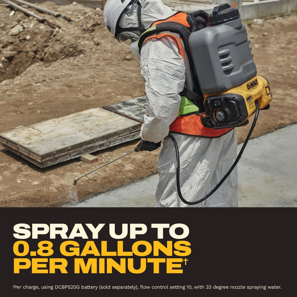DeWALT DCCS1100B 20V MAX XR Concrete Chemical Sprayer, Tool Only