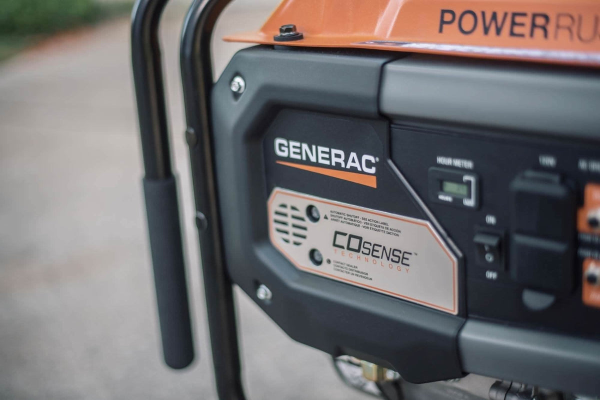 Generac 7683 GP6500 389 PR CO-Sense with Transfer Switch Outlet for Home Backup