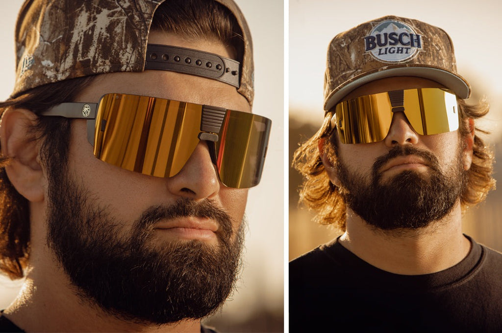 Heat Wave Vector Gold Z87+ Sunglasses
