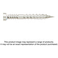 Simpson Strong-Tie FT07114T100 Finish Trim Screw, #7 x 1-1/4-in. T10, Trim-Head, Type 316, 100-Pack