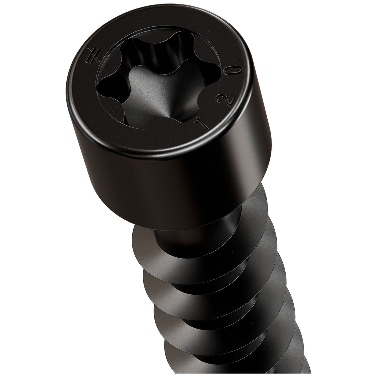 Simpson Strong-Tie SDCFC8X120 Strong-Drive SDCFC TIMBER-CFC Screw, 0.315-in. x 4-3/4-in. T40, E-Coat, 250-Pack