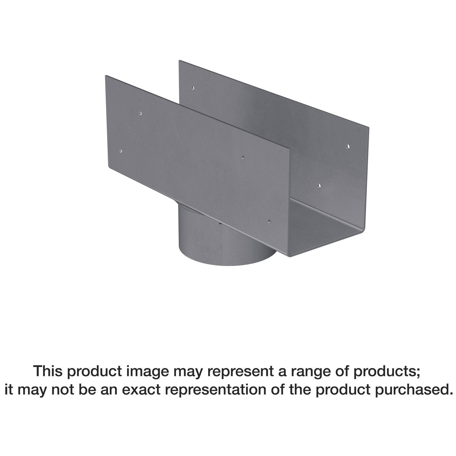 Simpson Strong-Tie LCC3.5-4 LCC 3-5/8-in. Column Cap for 4-in. Outside Diameter Lally Column