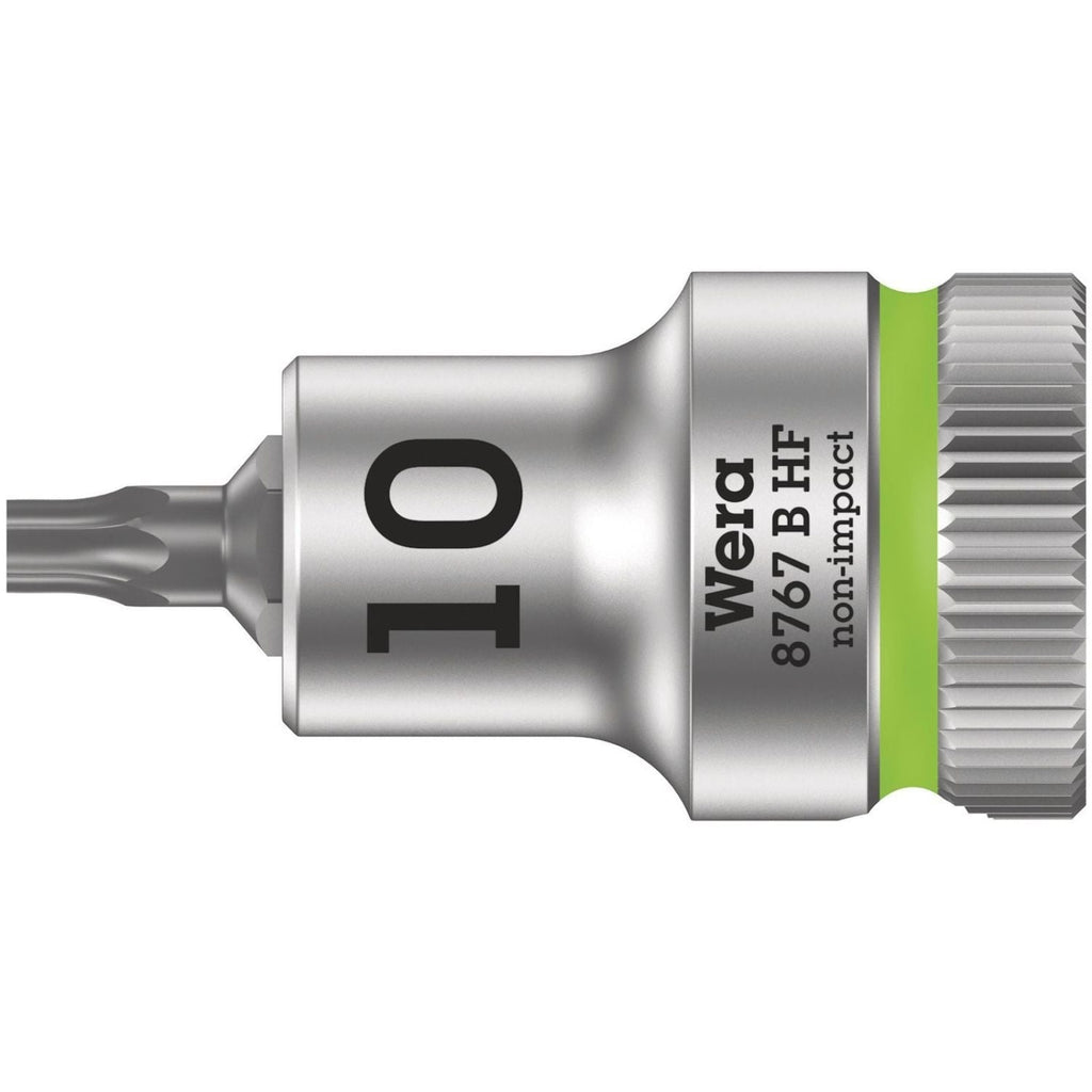Wera 8767 B Hf Torx Zyklop Bit Socket With Holding Function, 3/8-in. Drive, Torx 10x35-mm.