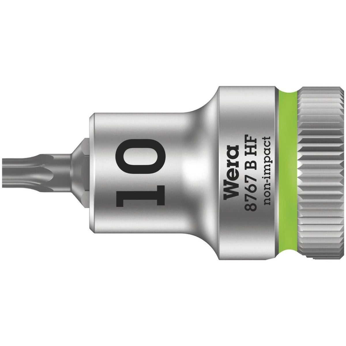 Wera 8767 B Hf Torx Zyklop Bit Socket With Holding Function, 3/8-in. Drive, Torx 10x35-mm.