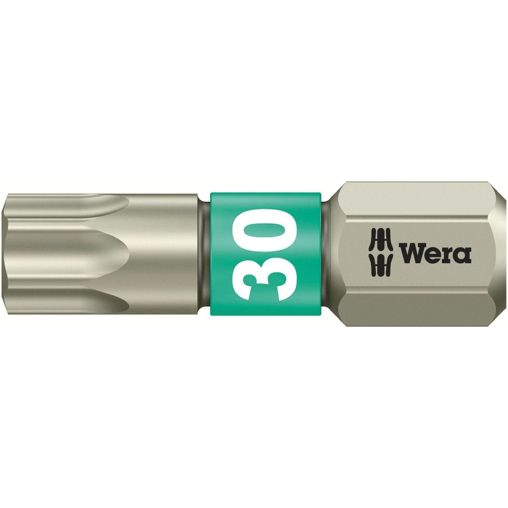 Wera 3867/1 Ts Torx Bit, Stainless, Torx 30x25-mm.