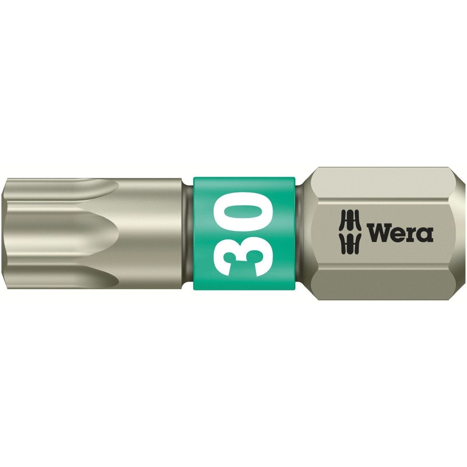 Wera 3867/1 Ts Torx Bit, Stainless, Torx 30x25-mm.